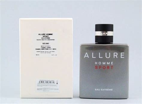 chanel allure extreme tester|chanel allure eau extreme.